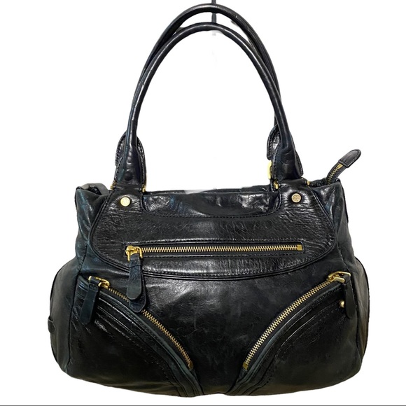 Cole Haan Handbags - Cole Haan Black Leather Shoulder Bag